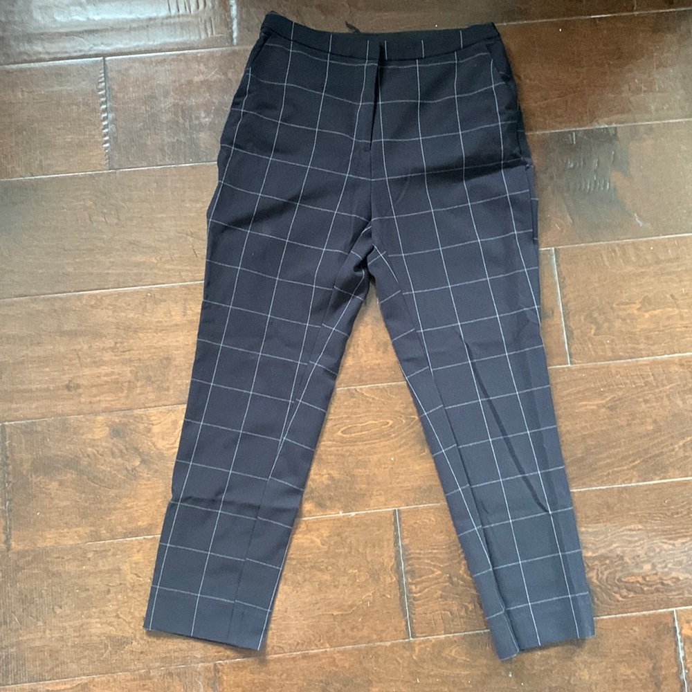 Mango Plaid Pants